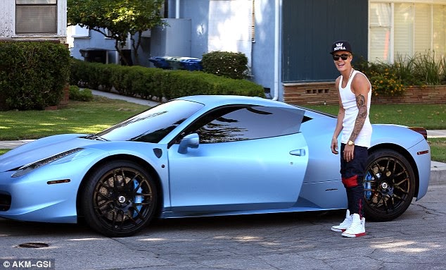 Ferrari bans Justin Bieber, joins other Hollywood celebs on the list