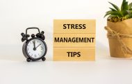 What are the five stress management tips and techniques