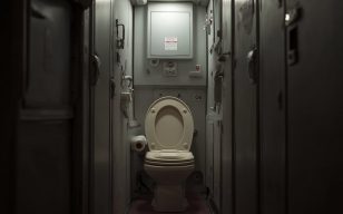 What Really Happens When You Flush The Toilet On A Flight