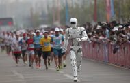 Humanoid robot breaks half marathon world record in Beijing