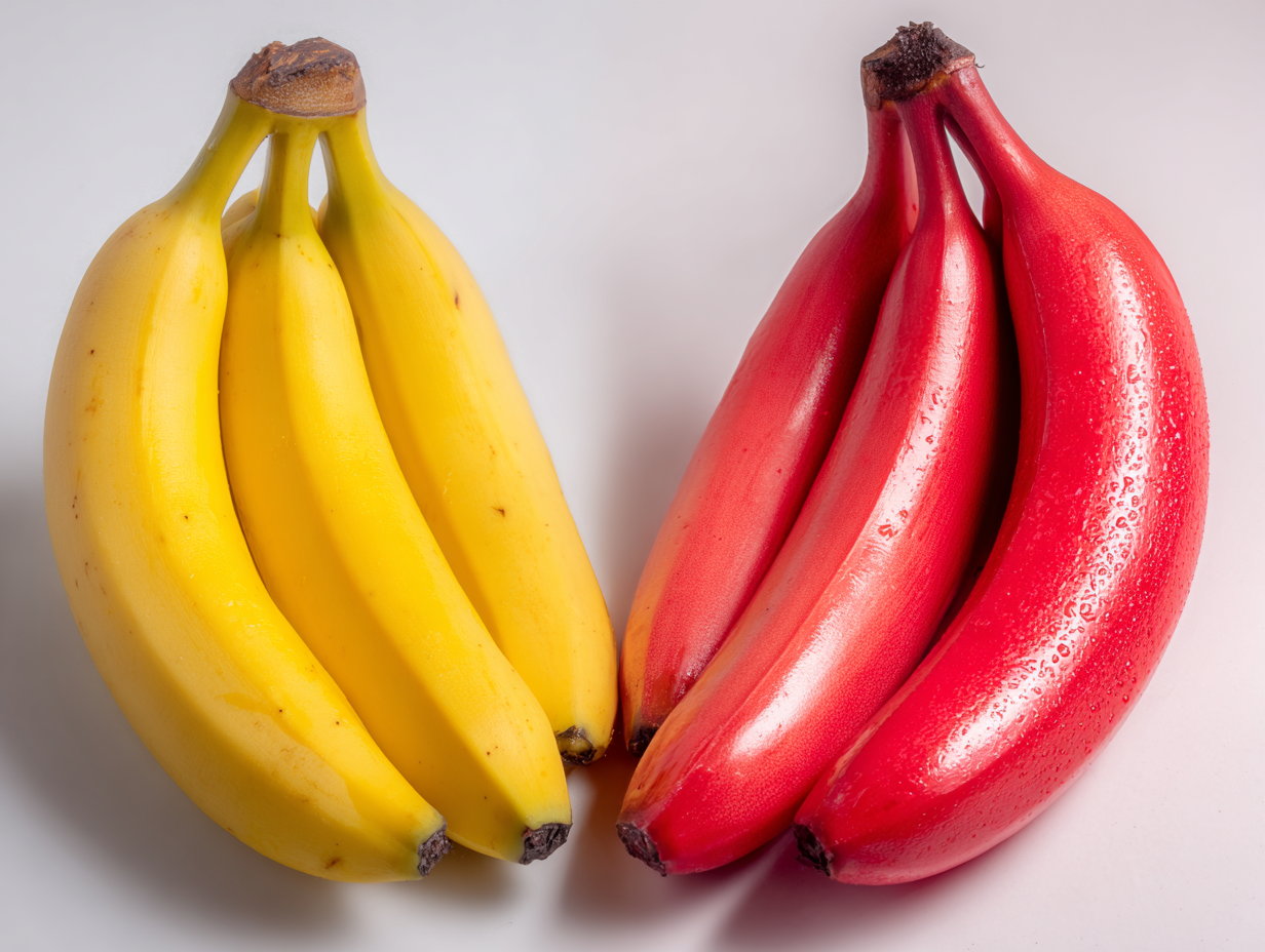 Red Banana vs Yellow Banana: Which is healthier? Full nutrition comparison of taste, benefits, and daily use